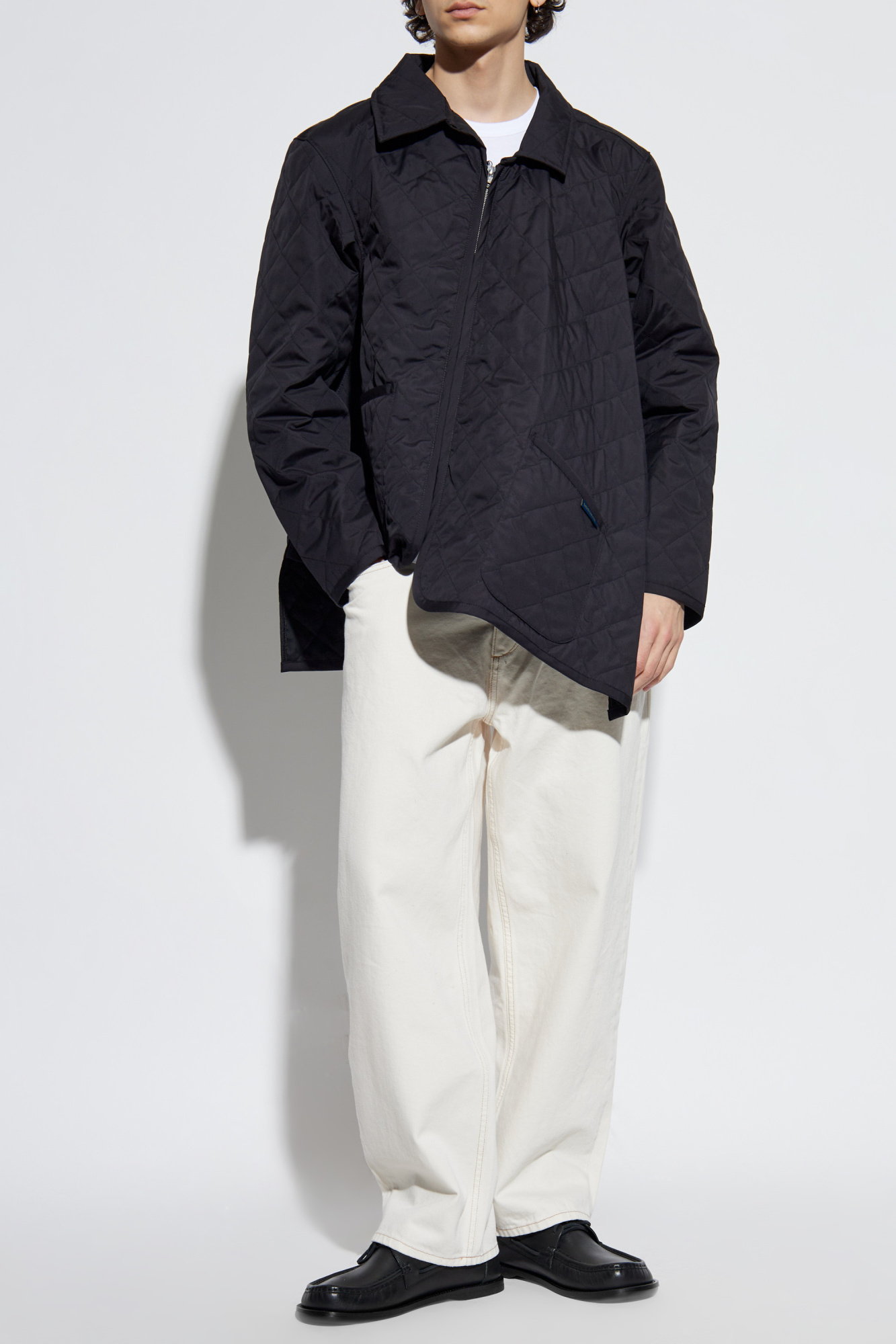 ジャケット・アウター COMME des GARCONS Quilting Jacket Khaki Patchwork Jacket by Comme des Garçons Homme on Sale
